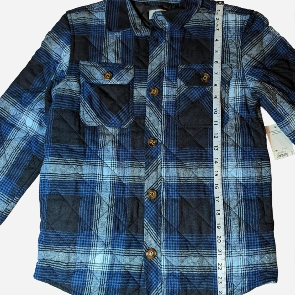 Sonoma Quilted Lined Plaid Shirt Jacket